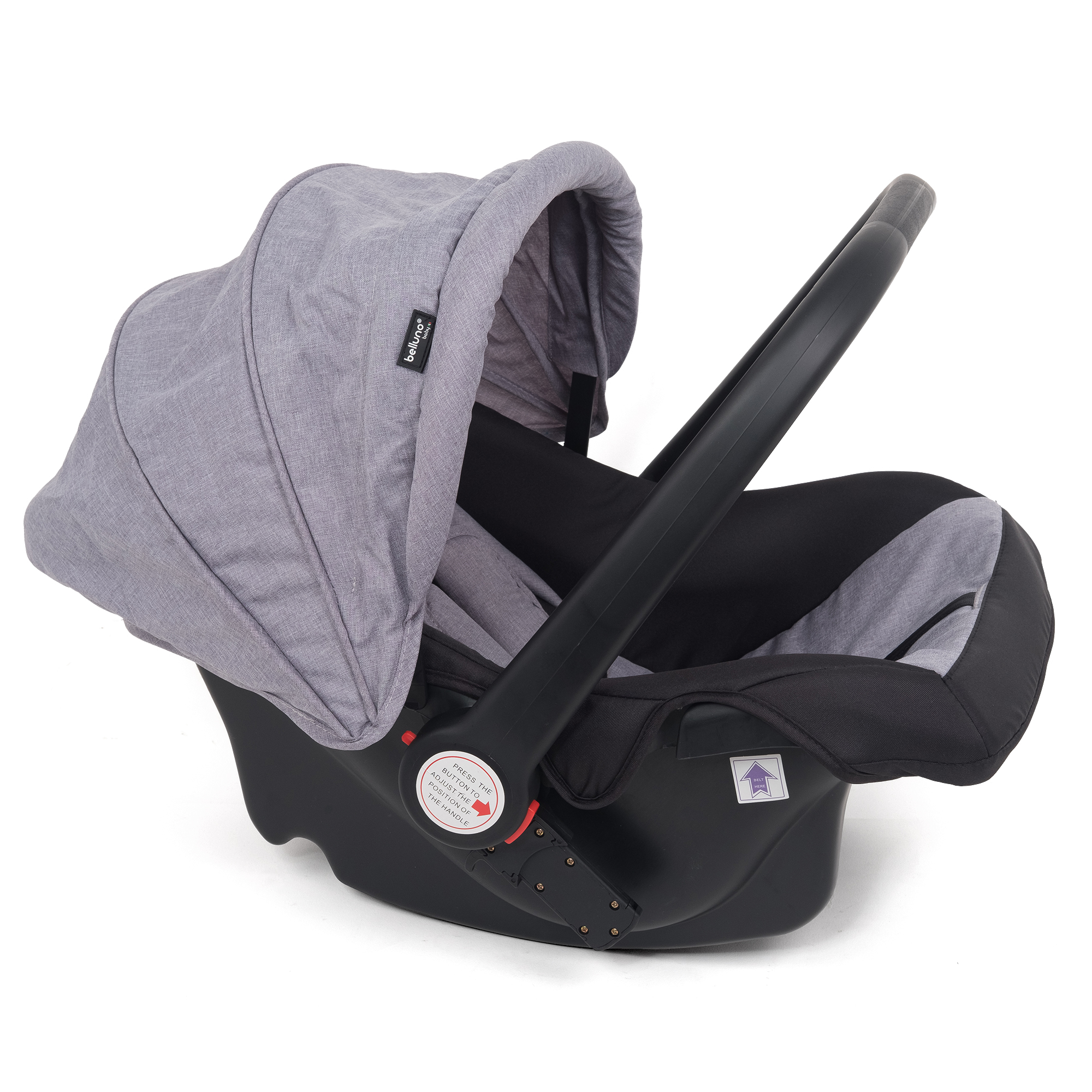Cochecito Belluno Baby ALASSIO TS - Vista plegado