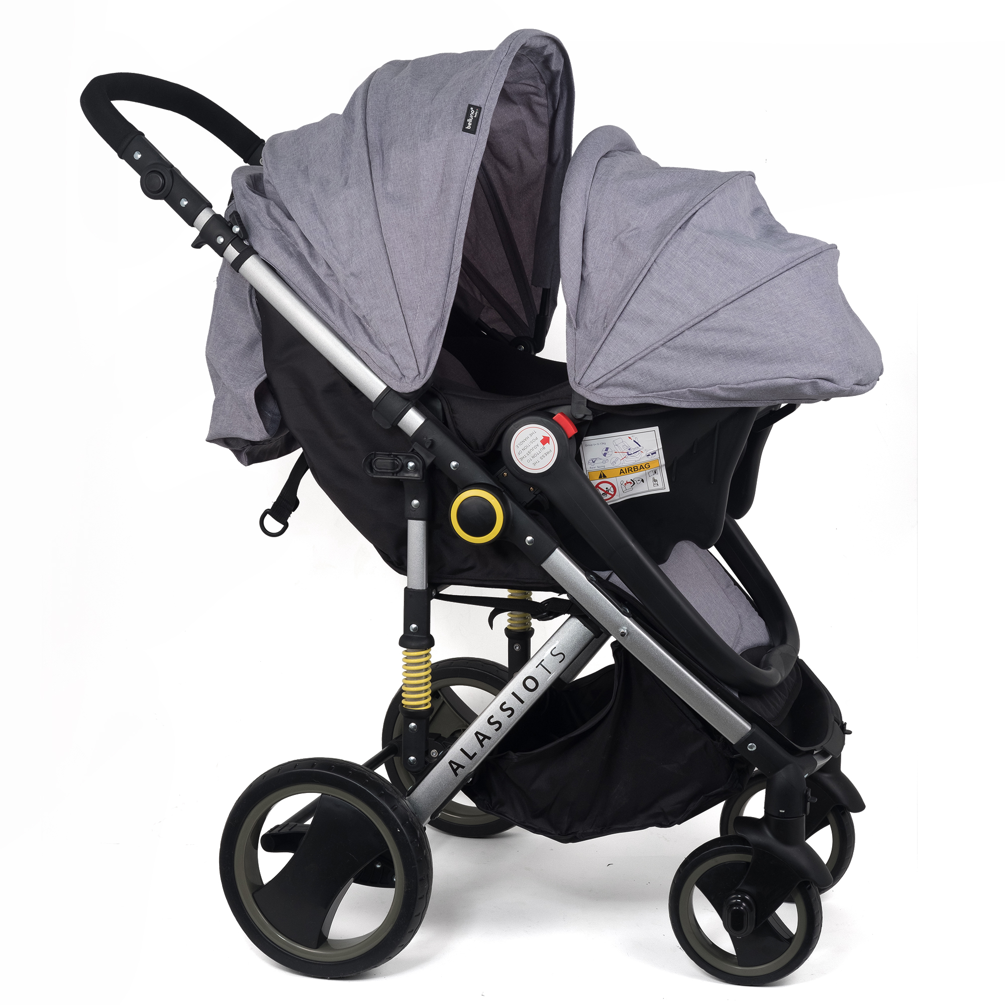 Cochecito Belluno Baby ALASSIO TS - Vista lateral