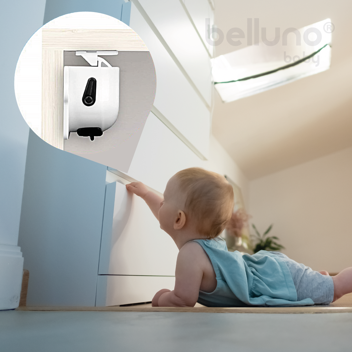 Producto de Seguridad Belluno Baby TRABAS MAGNÉTICAS X 4 UNI. - Vista 10