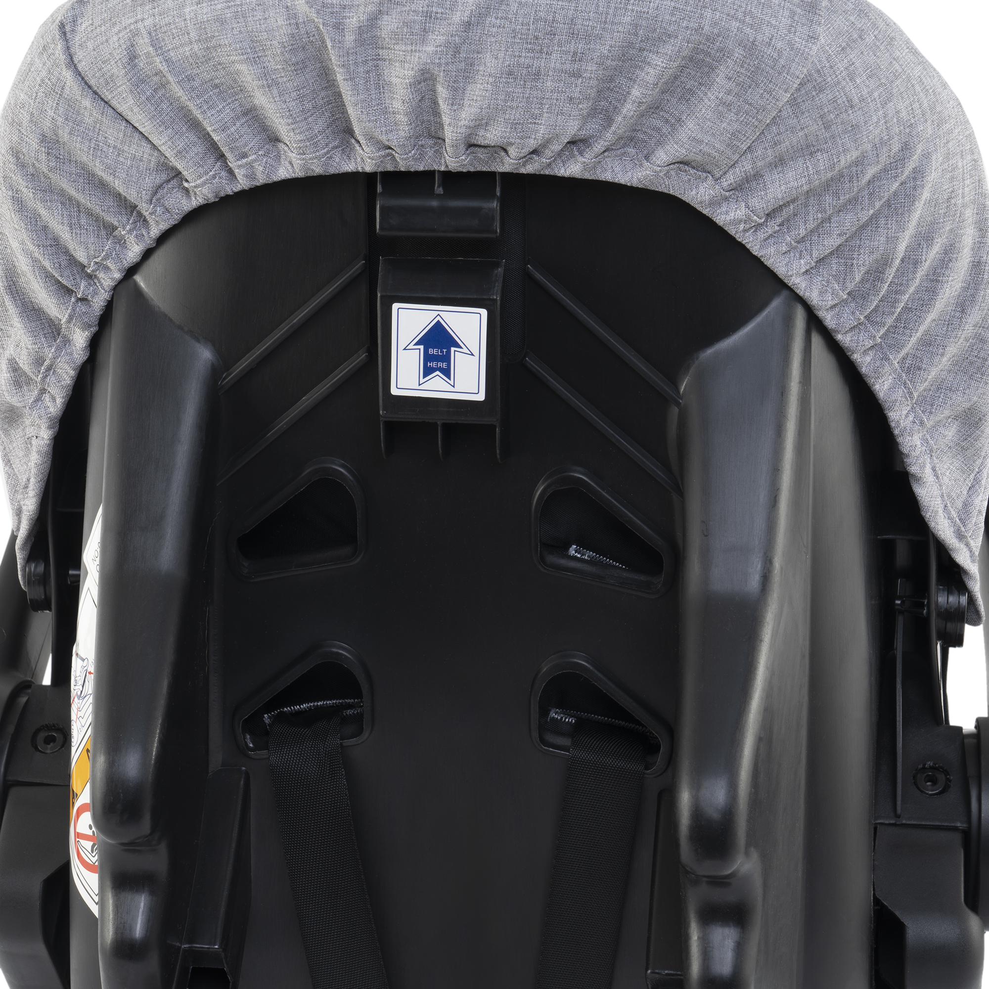 Butaca para Auto Belluno Baby HUEVITO GUBBIO - Vista con accesorios