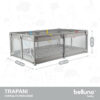 Mueble Belluno Baby TRAPANI - Vista trasera