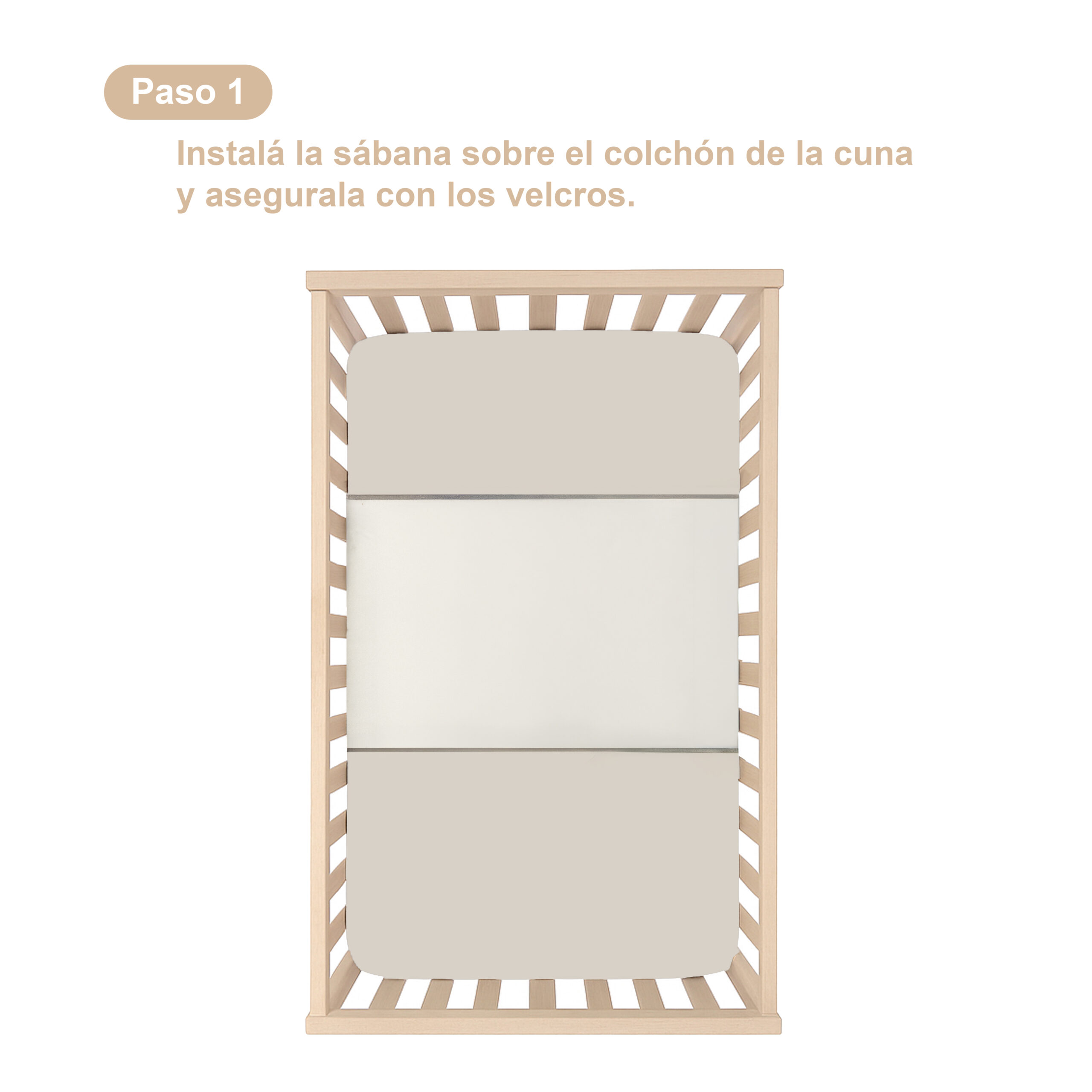 Mueble Belluno Baby AIDONE - Vista plegado