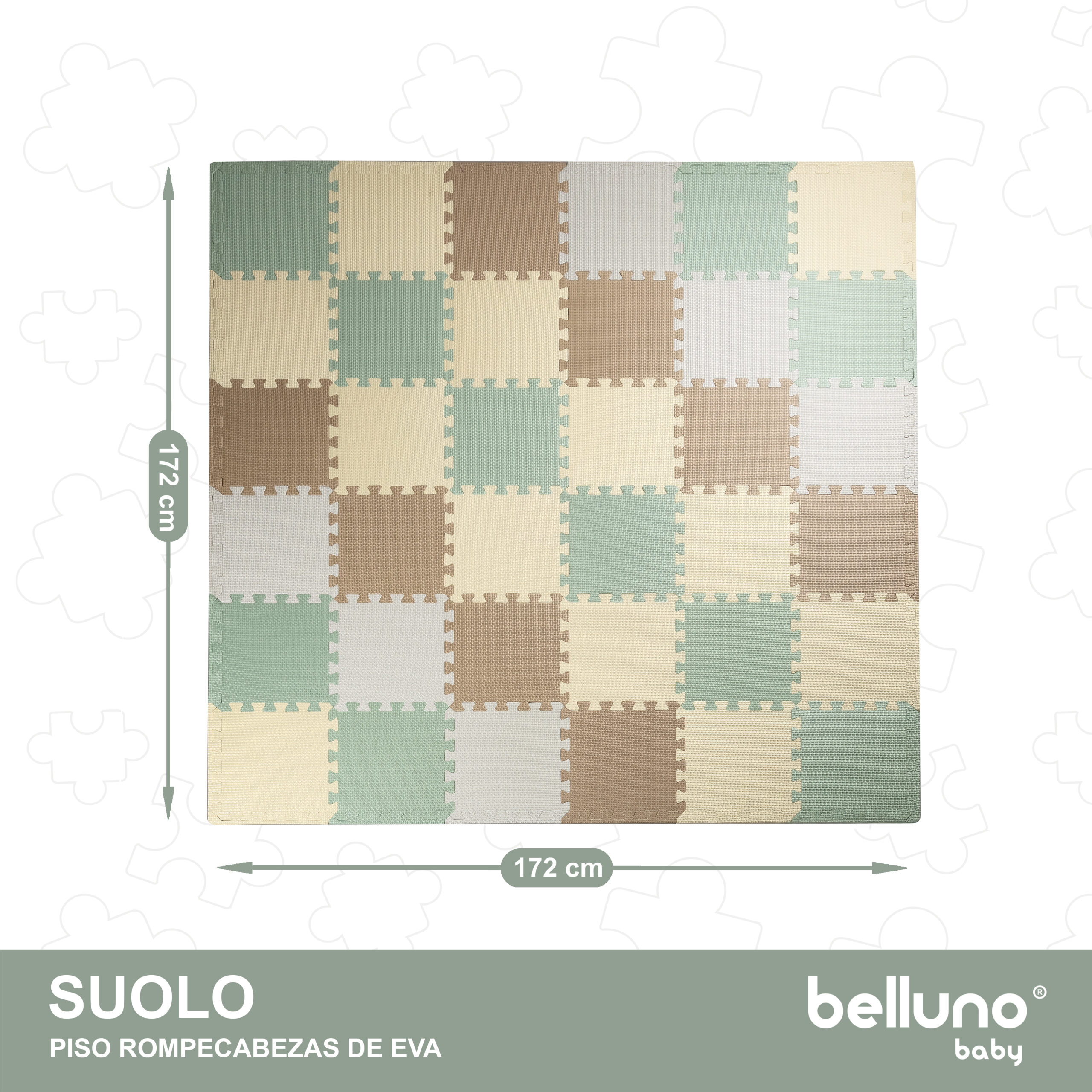 Mueble Belluno Baby SUOLO - Detalle