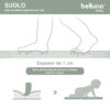 Mueble Belluno Baby SUOLO - Vista con accesorios